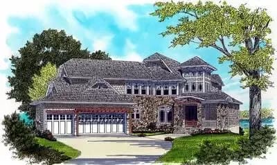 Classic European Home Plan