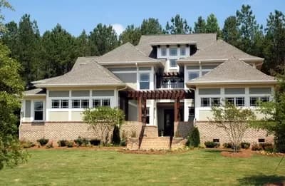 Neo-Classic Prairie House Plan