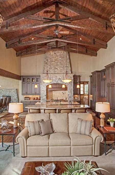 Plan 95012RW: 5002 Square Foot Mountain Craftsman House Plan with Lower Level Expansion - Image #9 - Craftsman, Mountain, Rustic, Transitional