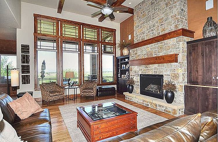 Plan 95013RW: Luxurious Prairie Style Home Plan - Image #6 - Contemporary, Prairie, Rustic