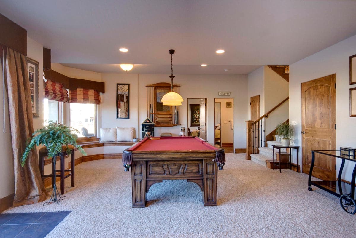 Plan 9516RW: Lower Level Entertainment Center - Image #34 - European, Rustic