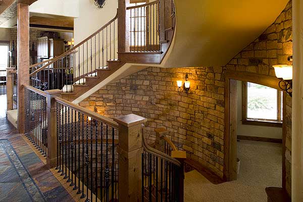 Plan 9520RW: Wrap-Around Rear Decks - Image #16 - Craftsman, European, Mountain, Rustic