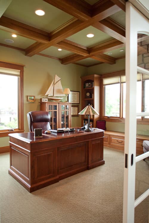 Plan 9523RW: Handsome Traditional Home Plan with Sunroom - Image #12 - European, Rustic, Traditional