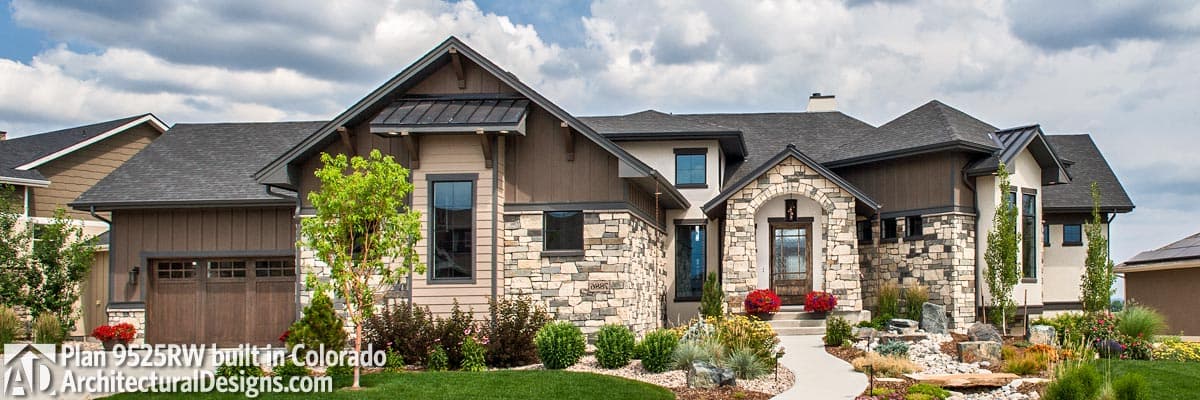 build gallery item - House Plan 9525RW Comes to life in Colorado