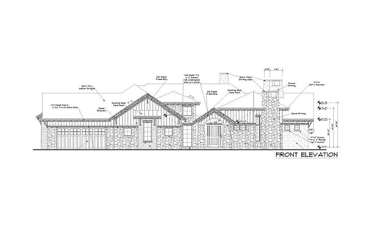 Plan 9525RW: 4-Bed Mountain Craftsman House Plan - Image #20 - Craftsman, Mountain, New American, Northwest, Rustic