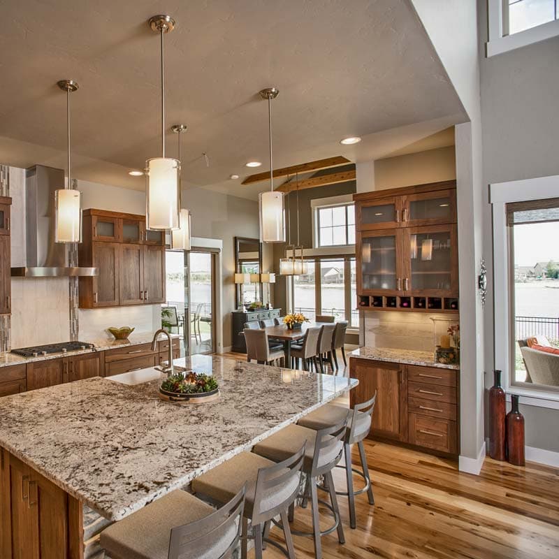 Plan 9525RW: 4-Bed Mountain Craftsman House Plan - Image #10 - Craftsman, Mountain, New American, Northwest, Rustic