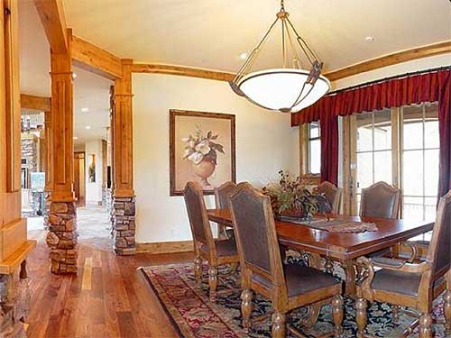 Plan 9531RW: Sweeping Rear Deck with Barrel Roof - Image #16 - Craftsman, Mountain, Rustic