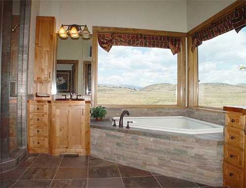Plan 9531RW: Sweeping Rear Deck with Barrel Roof - Image #20 - Craftsman, Mountain, Rustic