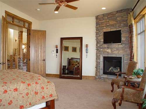 Plan 9531RW: Sweeping Rear Deck with Barrel Roof - Image #19 - Craftsman, Mountain, Rustic