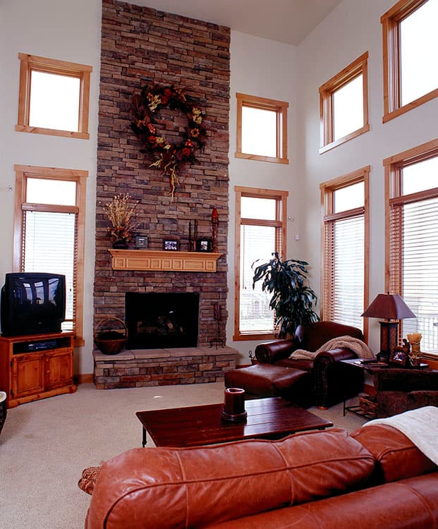 Plan 9532RW: Two-Story Rugged Craftsman House Plan with Sunken Great Room - Image #14 - Craftsman, Mountain, Rustic, Vacation