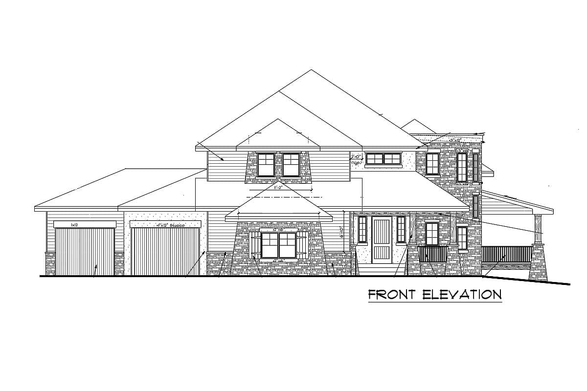 Plan 9537RW: Majestic Luxury - Image #10 - Craftsman, European, Mountain, Rustic