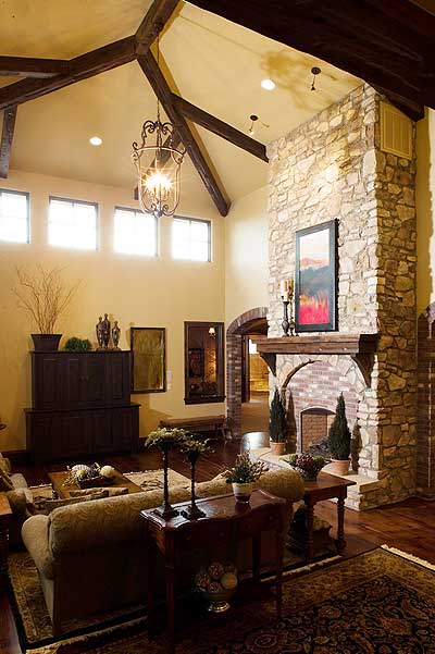 Plan 9538RW: Tuscan Villa with Views - Image #8 - European, Mountain, Rustic, Tuscan