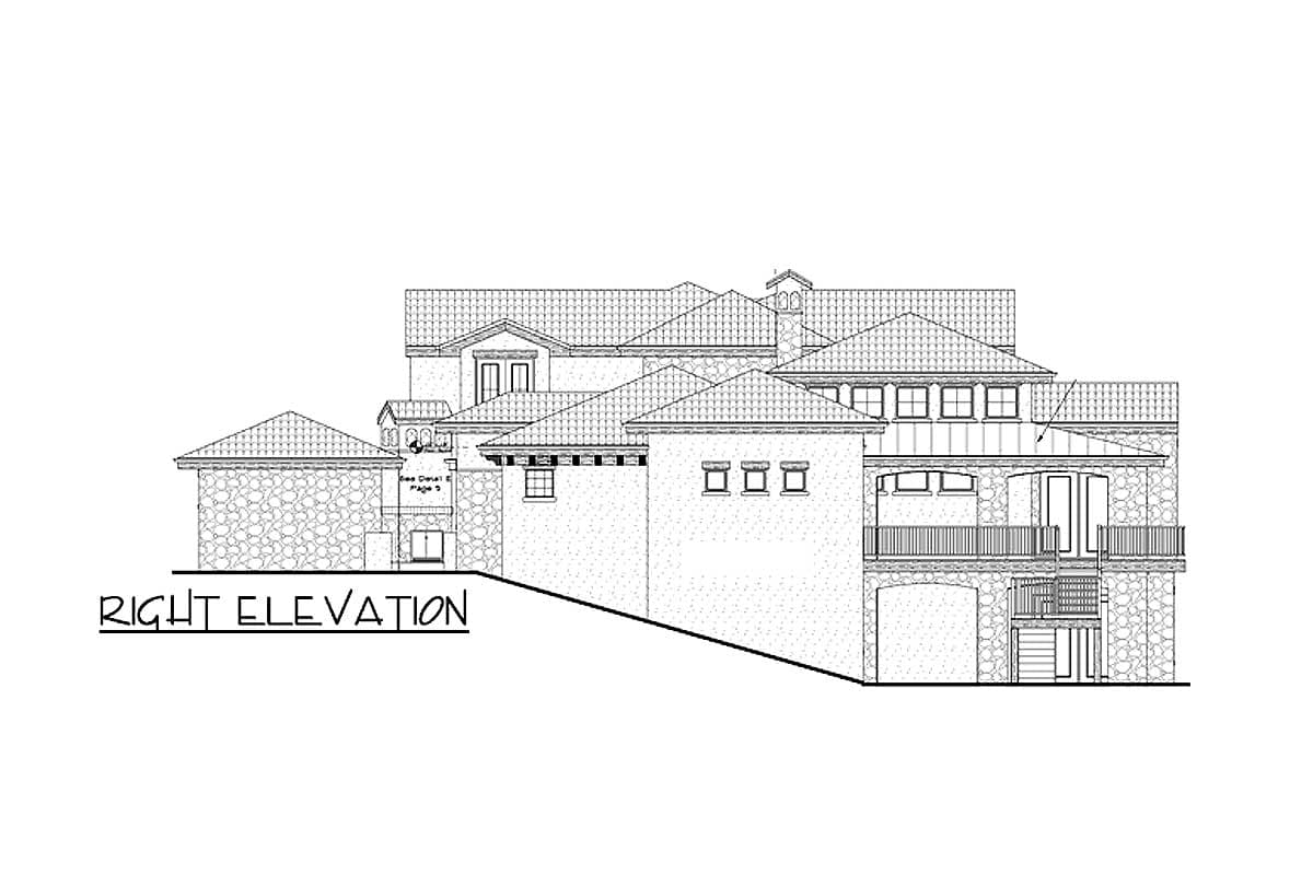 Plan 9538RW: Tuscan Villa with Views - Image #14 - European, Mountain, Rustic, Tuscan