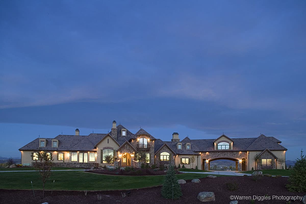 Plan 9544RW: Palatial French Country - Image #11 - European, French Country, Rustic, Traditional