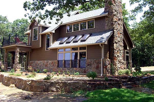 Plan 9800SW: Cottage with Rear Views - Image #6 - Cabin, Cottage, Mountain, Rustic, Vacation