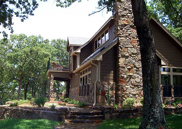 Plan 9800SW: Cottage with Rear Views - Image #7 - Cabin, Cottage, Mountain, Rustic, Vacation