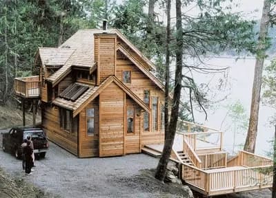 Cottage with Rear Views