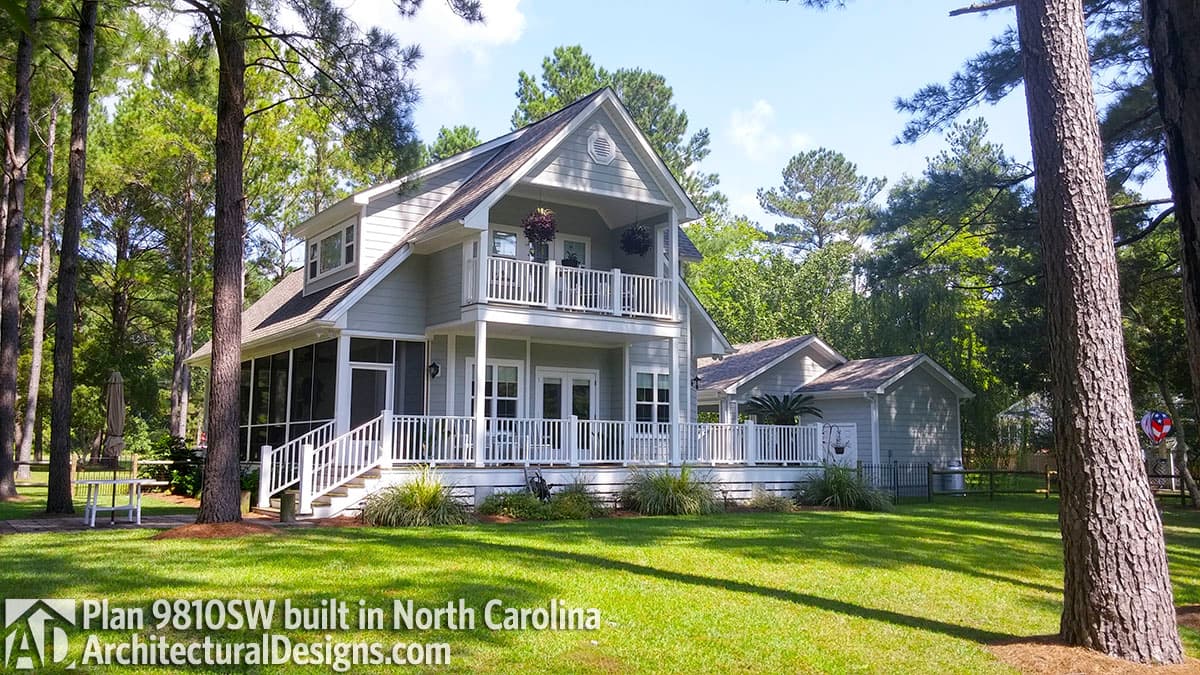 build gallery item - House Plan 9810SW comes to life in North Carolina