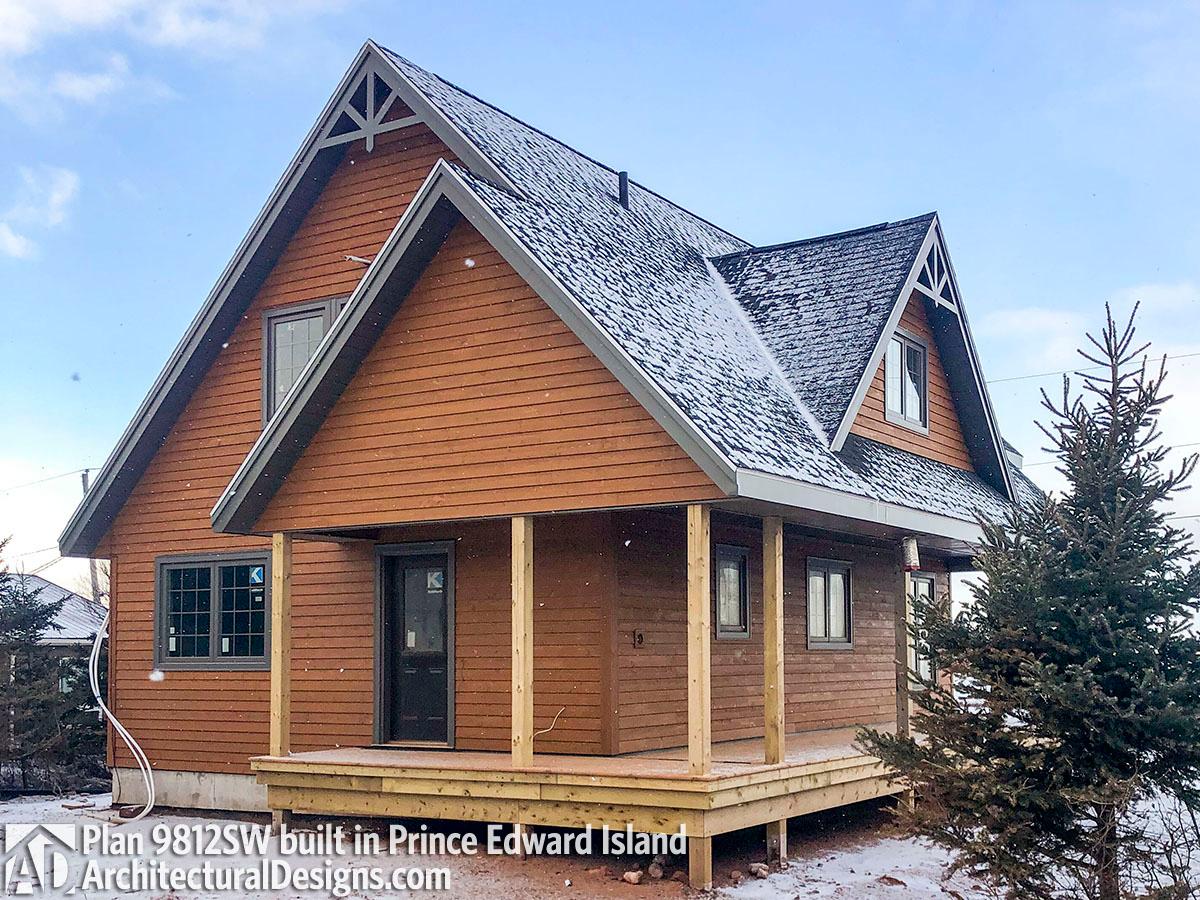 Plan 9812SW: Ultimate Retreat - Image #4 - Cabin, Cottage, Mountain, Northwest, Rustic, Vacation