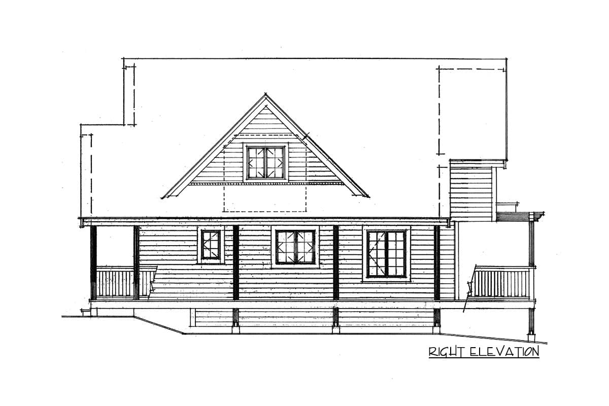 Plan 9812SW: Ultimate Retreat - Image #18 - Cabin, Cottage, Mountain, Northwest, Rustic, Vacation