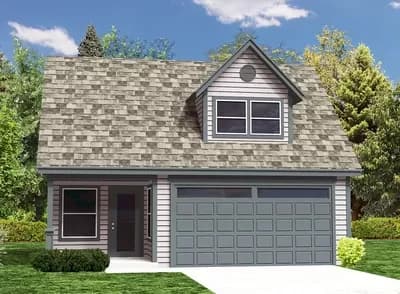 Garage with Workshop and Loft
