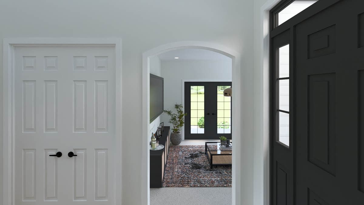 Plan 61745UT: Multi-Generational Traditional House Plan with 4122 Sq Ft and 3-Car Garage - Image #9 - New American, Ranch, Traditional