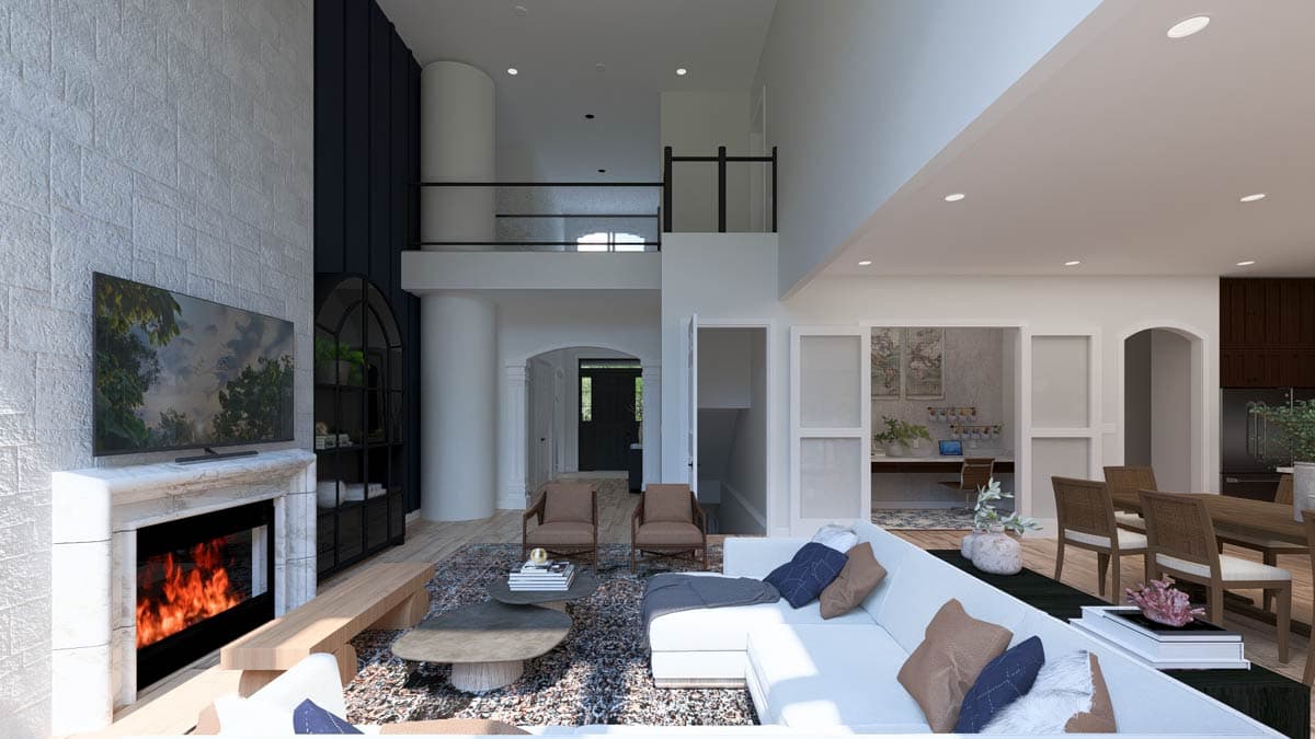 Plan 61745UT: Multi-Generational Traditional House Plan with 4122 Sq Ft and 3-Car Garage - Image #19 - New American, Ranch, Traditional