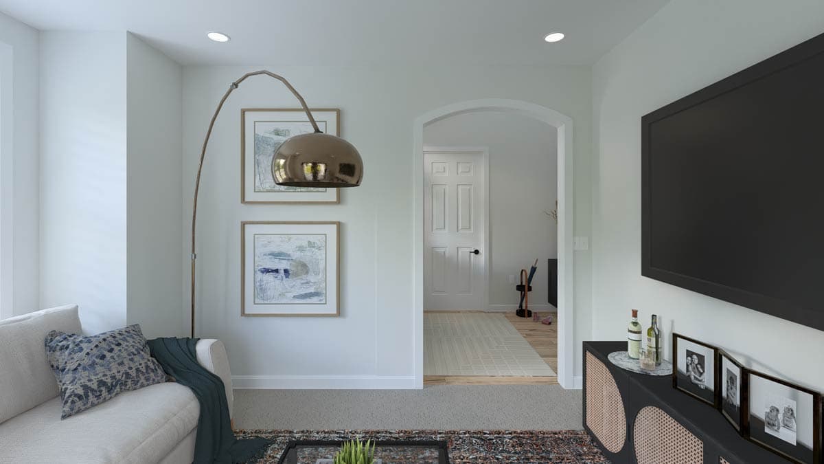 Plan 61745UT: Multi-Generational Traditional House Plan with 4122 Sq Ft and 3-Car Garage - Image #12 - New American, Ranch, Traditional