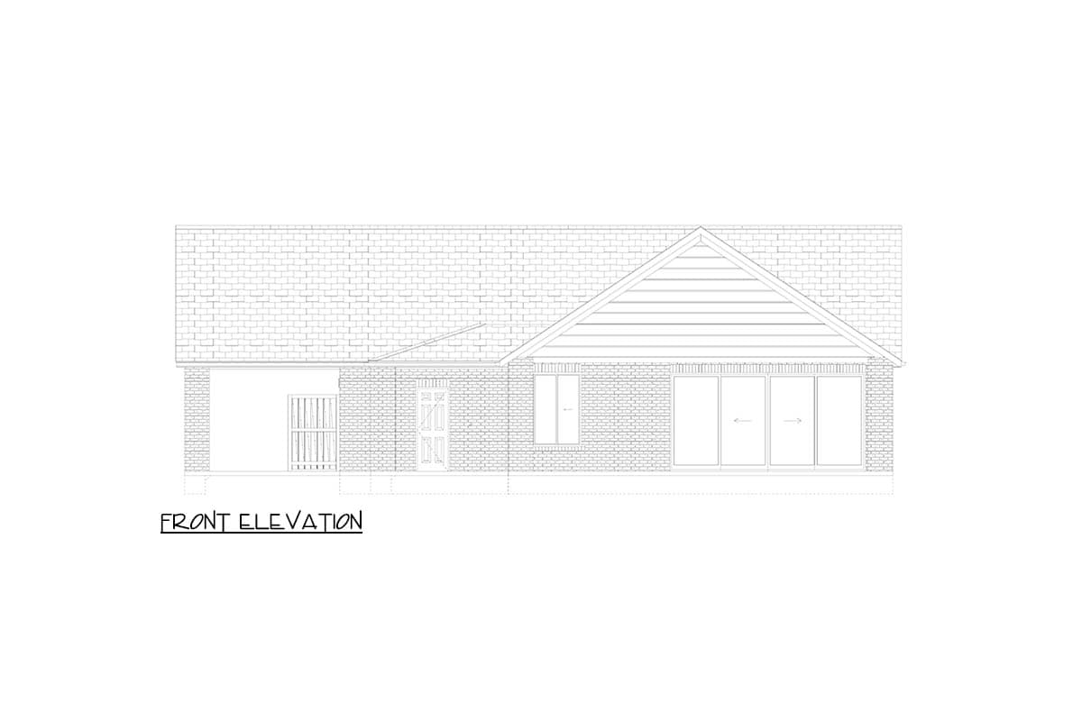 Plan 61744UT: Pool House Plan with Great Room and Outdoor Living - Image #12