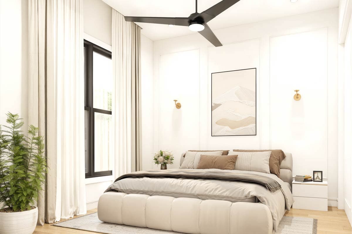 Plan 420189WNT: 3-Bedroom Barndominium House Plan with Vaulted Ceilings and RV Garage - Image #10 - Barndominium, Contemporary