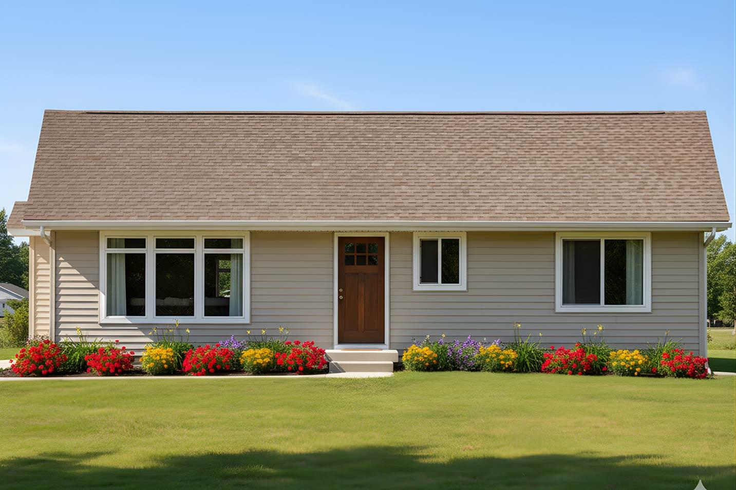 Plan 267113SPK: Traditional House Plan: 1 Bedroom, Den, 2-Car Garage - Image #2 - Craftsman, Ranch, Traditional