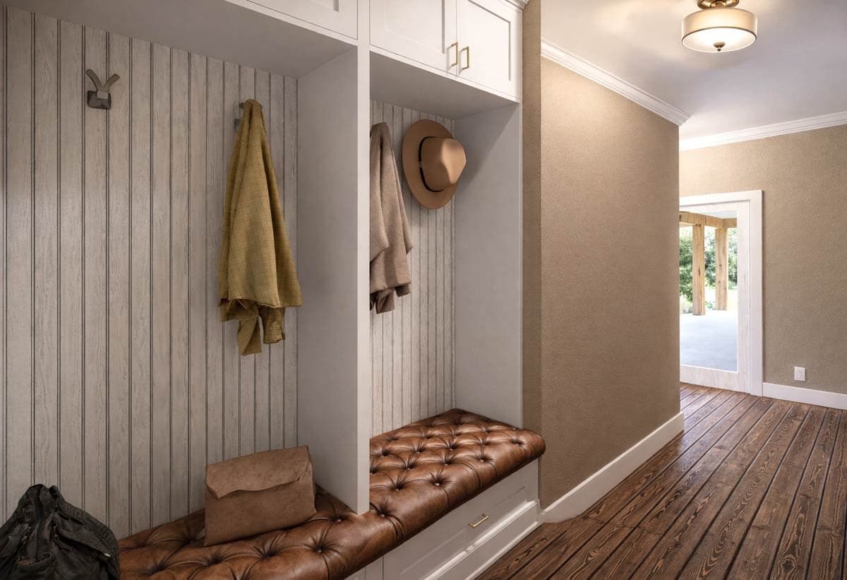 Plan 25080DH: Modern Farmhouse House Plan with 3 Bedrooms and Two-Story Great Room - Image #18 - Country, Farmhouse, Modern Farmhouse