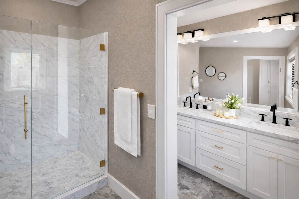 Plan 25080DH: Modern Farmhouse House Plan with 3 Bedrooms and Two-Story Great Room - Image #15 - Country, Farmhouse, Modern Farmhouse