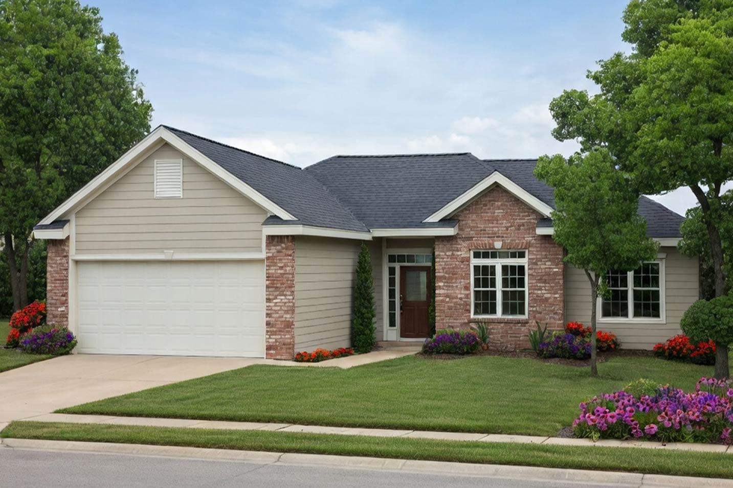 Plan image - 42746DB:Traditional Ranch House Plan with Split 3 Bedrooms and 2-Car Garage