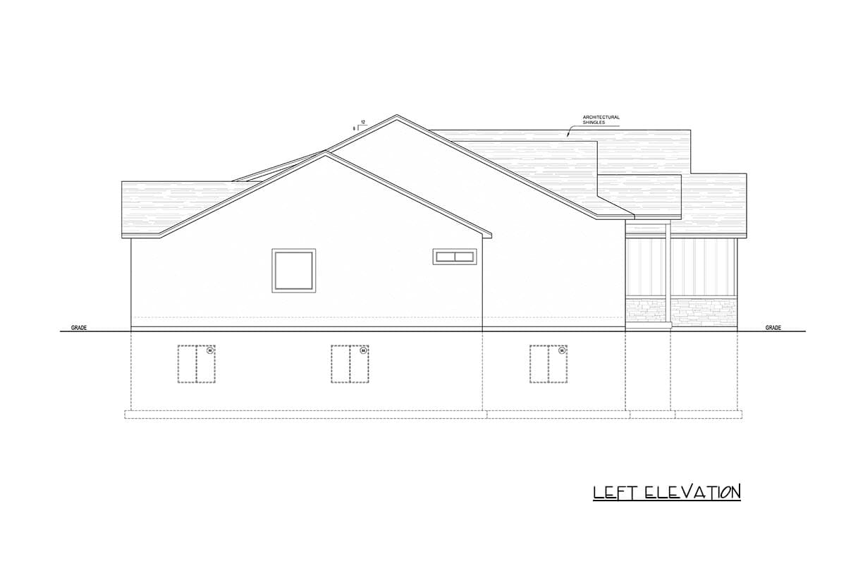 Plan 849070PGE: Modern Farmhouse House Plan with 3-Car Garage and Main Level Master - Image #4 - Craftsman, Farmhouse, Modern Farmhouse