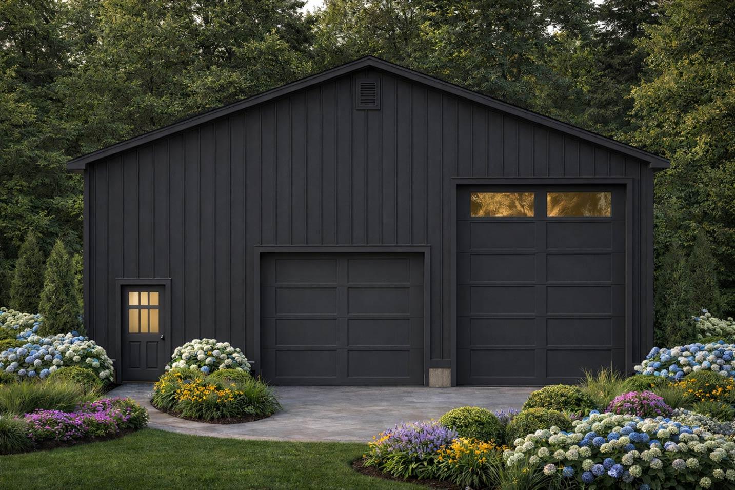 Plan 849071PGE: Farmhouse Garage Plan with RV Garage and Loft Living - Image #2 - Craftsman, Farmhouse