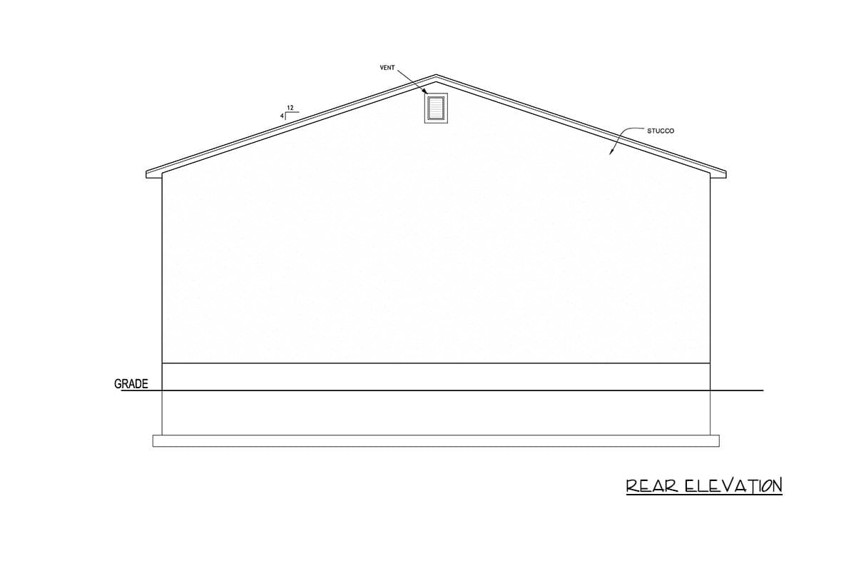 Plan 849071PGE: Farmhouse Garage Plan with RV Garage and Loft Living - Image #6 - Craftsman, Farmhouse