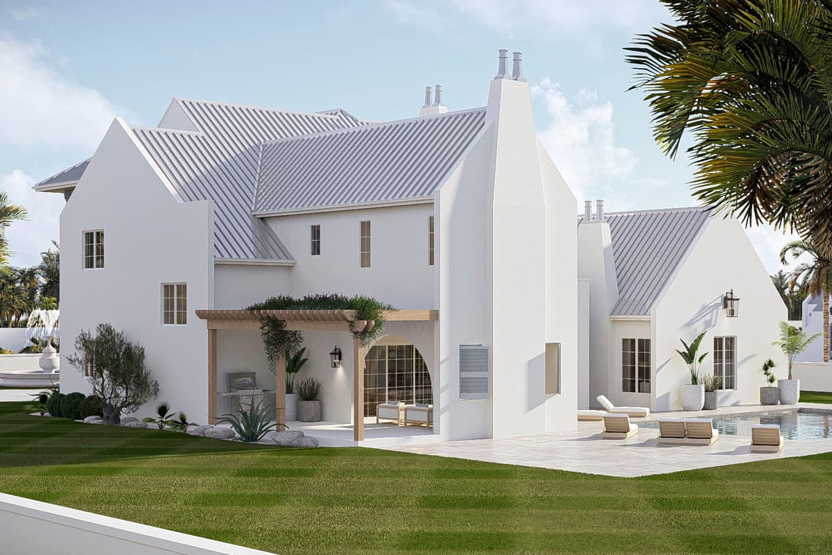 Plan 623632DJ: Spacious Coastal Contemporary House Plan with 4 Bedrooms and Grand Porches - Image #6 - Coastal Contemporary, Contemporary, Florida-Style