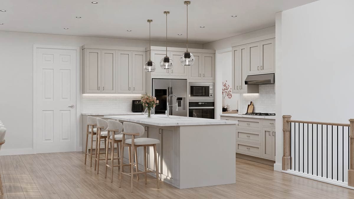 Plan 911069JVD: Modern Farmhouse House Plan with Split Bedrooms and 3-Car Garage - Image #11 - Contemporary, Country, Craftsman, Modern Farmhouse, Mountain