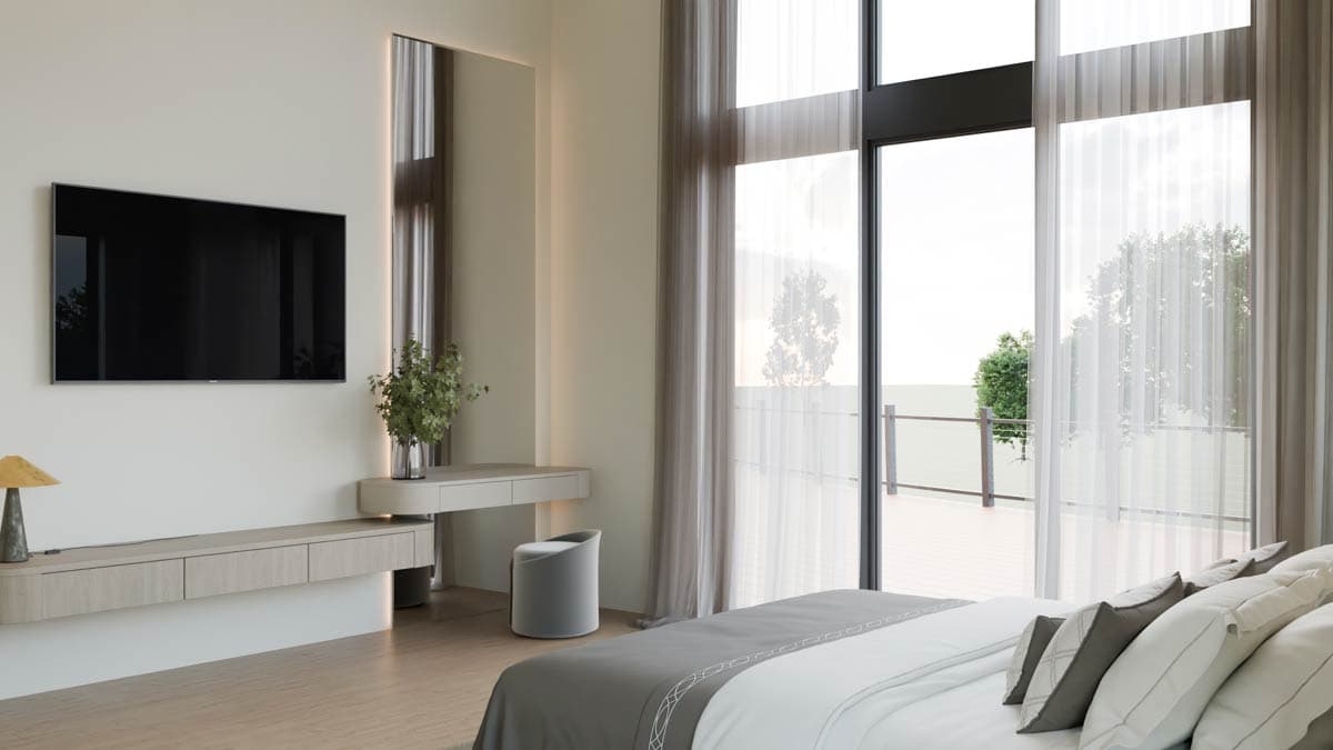 Plan 911070JVD: Modern Mountain House Plan with 3 Beds and Walkout Lower Level - Image #17 - Barndominium, Contemporary, Modern, Mountain