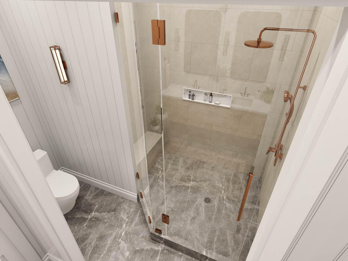 Plan 12343JL: Modern Farmhouse House Plan with 3 Beds, Vaulted Great Room, Outdoor Kitchen - Image #18 - Farmhouse, Modern Farmhouse, Mountain, New American