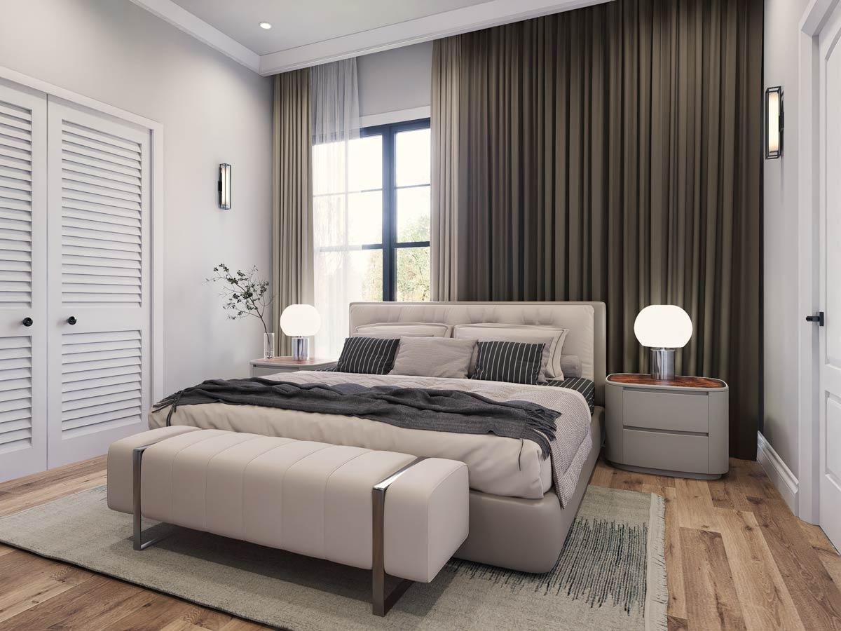 Plan 12343JL: Modern Farmhouse House Plan with 3 Beds, Vaulted Great Room, Outdoor Kitchen - Image #15 - Farmhouse, Modern Farmhouse, Mountain, New American