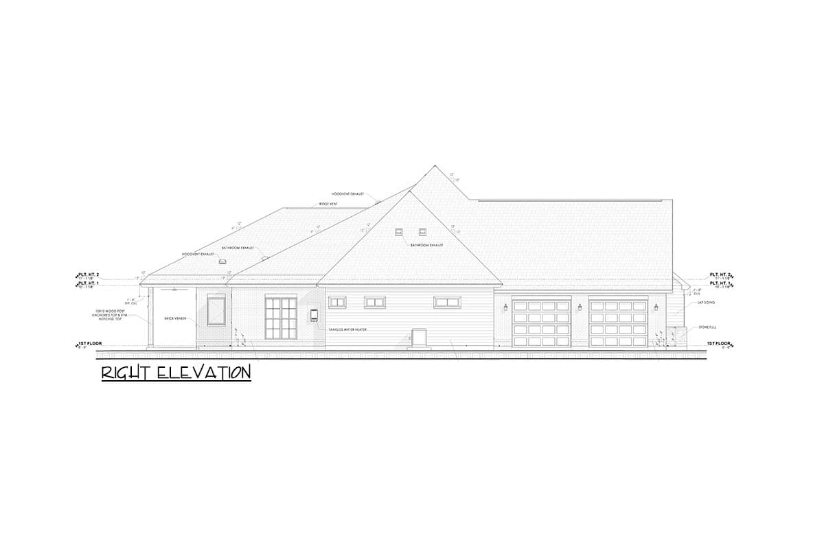 Plan 185031PHD: Elegant Southern Traditional House Plan with Sunroom and Outdoor Kitchen - Image #5 - Southern Traditional, Traditional