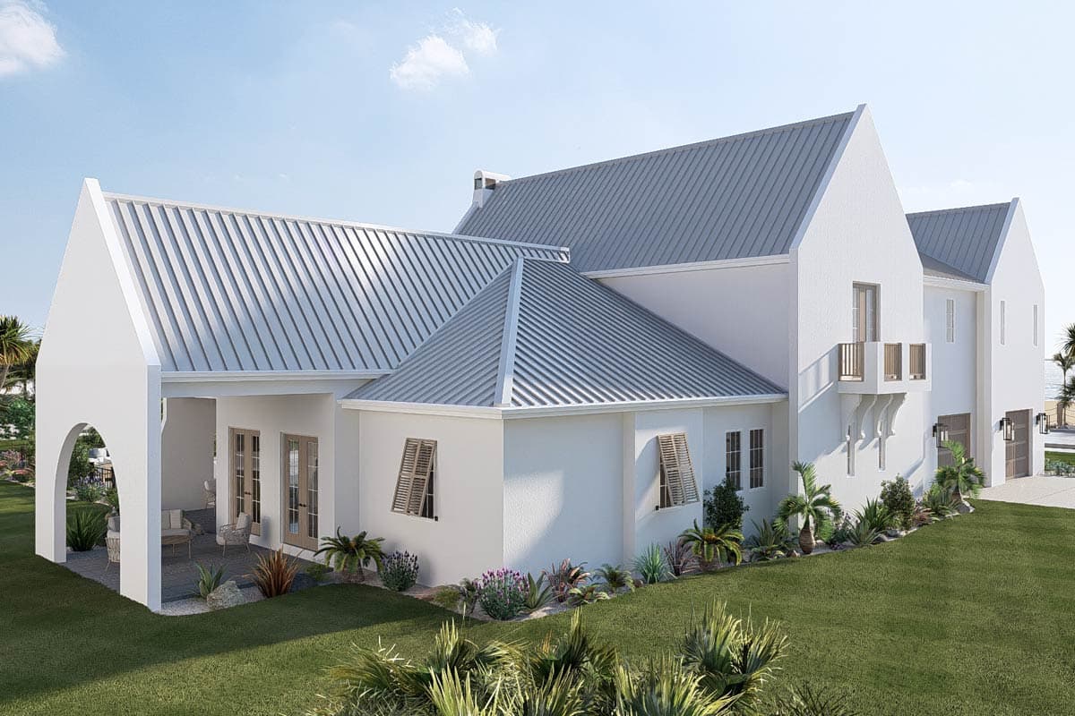 Plan 623633DJ: Coastal Contemporary 4-Bedroom House Plan with Expansive Outdoor Living - Image #5 - Coastal Contemporary, Contemporary, Florida-Style