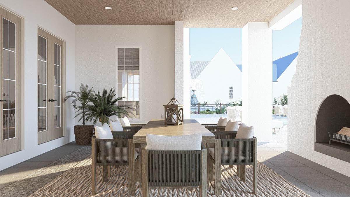 Plan 623633DJ: Coastal Contemporary 4-Bedroom House Plan with Expansive Outdoor Living - Image #24 - Coastal Contemporary, Contemporary, Florida-Style