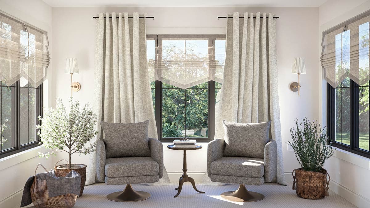 Plan 623634DJ: Modern European 5-Bedroom House Plan with Two-Story Great Room - Image #19 - European, Modern