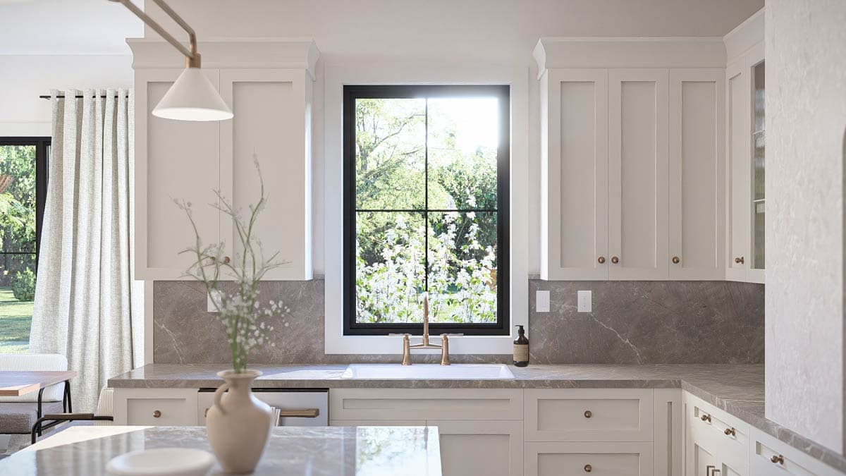 Plan 623634DJ: Modern European 5-Bedroom House Plan with Two-Story Great Room - Image #14 - European, Modern