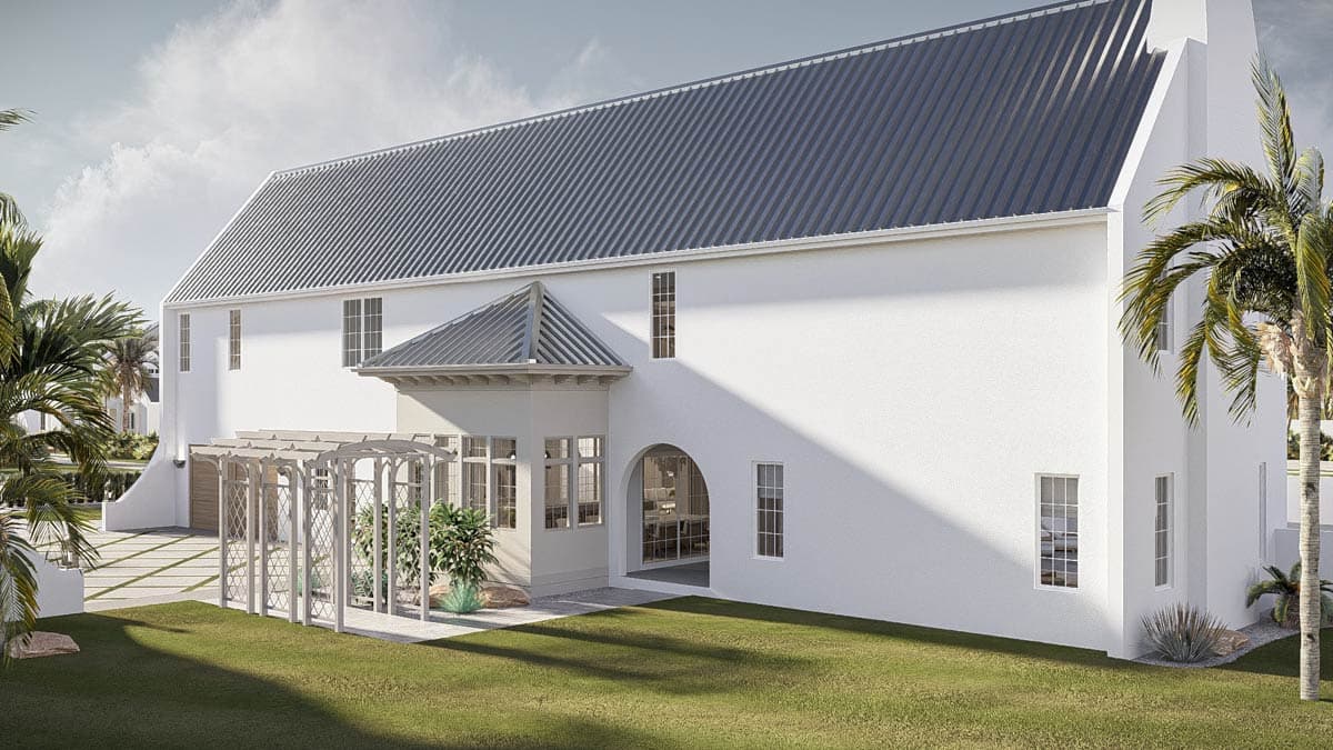 Plan 623635DJ: Grand Coastal Contemporary House Plan with 6 Bedrooms and Two-Story Great Room - Image #10 - Coastal Contemporary, Contemporary, European, Florida-Style, Modern