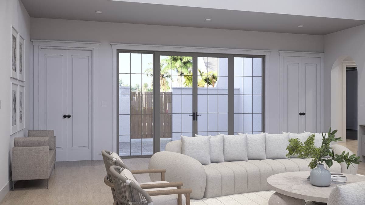 Plan 623635DJ: Grand Coastal Contemporary House Plan with 6 Bedrooms and Two-Story Great Room - Image #20 - Coastal Contemporary, Contemporary, European, Florida-Style, Modern