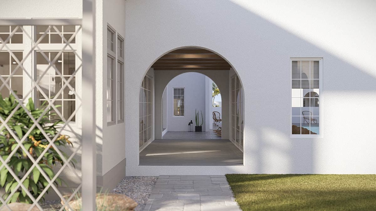 Plan 623635DJ: Grand Coastal Contemporary House Plan with 6 Bedrooms and Two-Story Great Room - Image #15 - Coastal Contemporary, Contemporary, European, Florida-Style, Modern